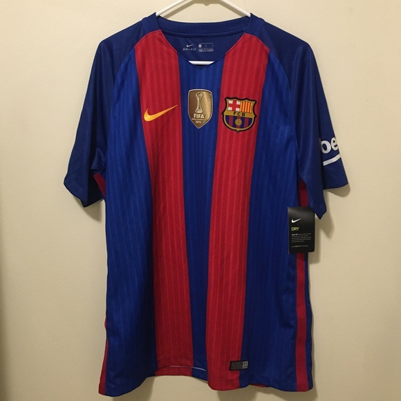 Nike Other - Rare Nike FCB Messi 2015 FIFA World Champs Jersey